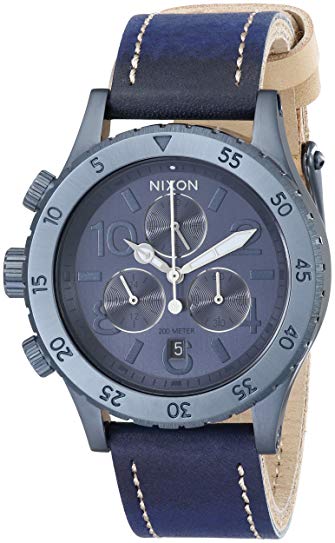 Nixon Women's A5041930 38-20 Chronograph Leather Watch