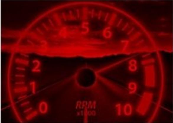 red line speedometer image