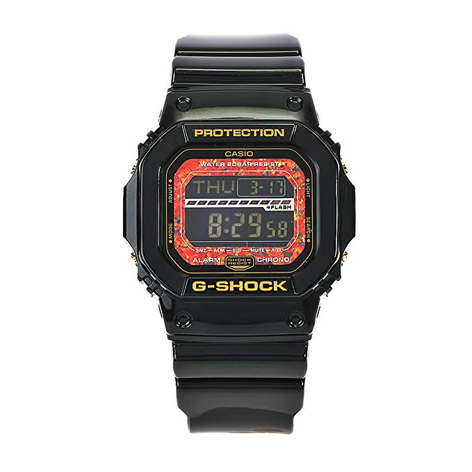 Casio Men's GLS5600KL-1 G-Shock Black Digital Dial Chronograph Watch