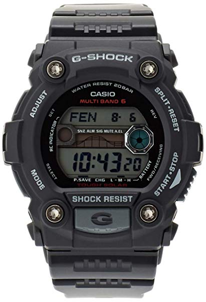 Casio GW-7900-1ER Mens G-Shock Tide Graph Solar Powered Watch