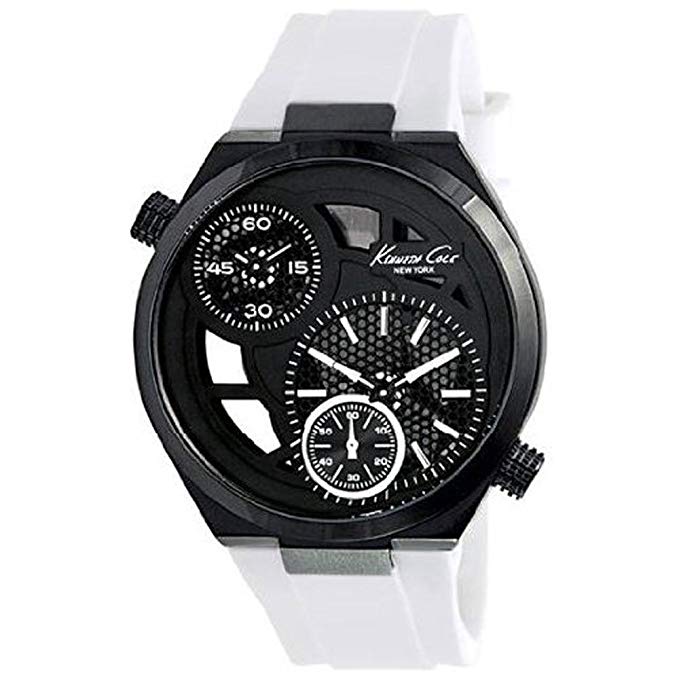 Kenneth Cole New York Silicone - White Men's watch #KC8029
