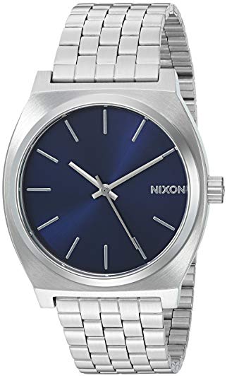 Nixon Time Teller A045. 100m Water Resistant Watch (37mm Stainless Steel Watch Face)