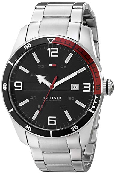 Tommy Hilfiger Men's 1790916 Casual Sport 3-Hand Stainless Steel Watch